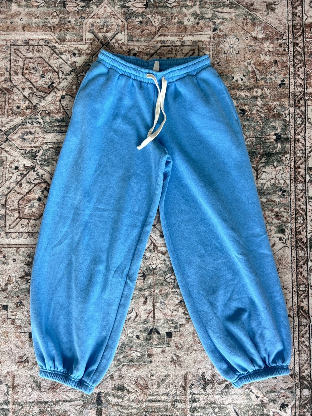 SOLD Out From Under by Urban Outfitter Blue Baggy Sweatpants- Small